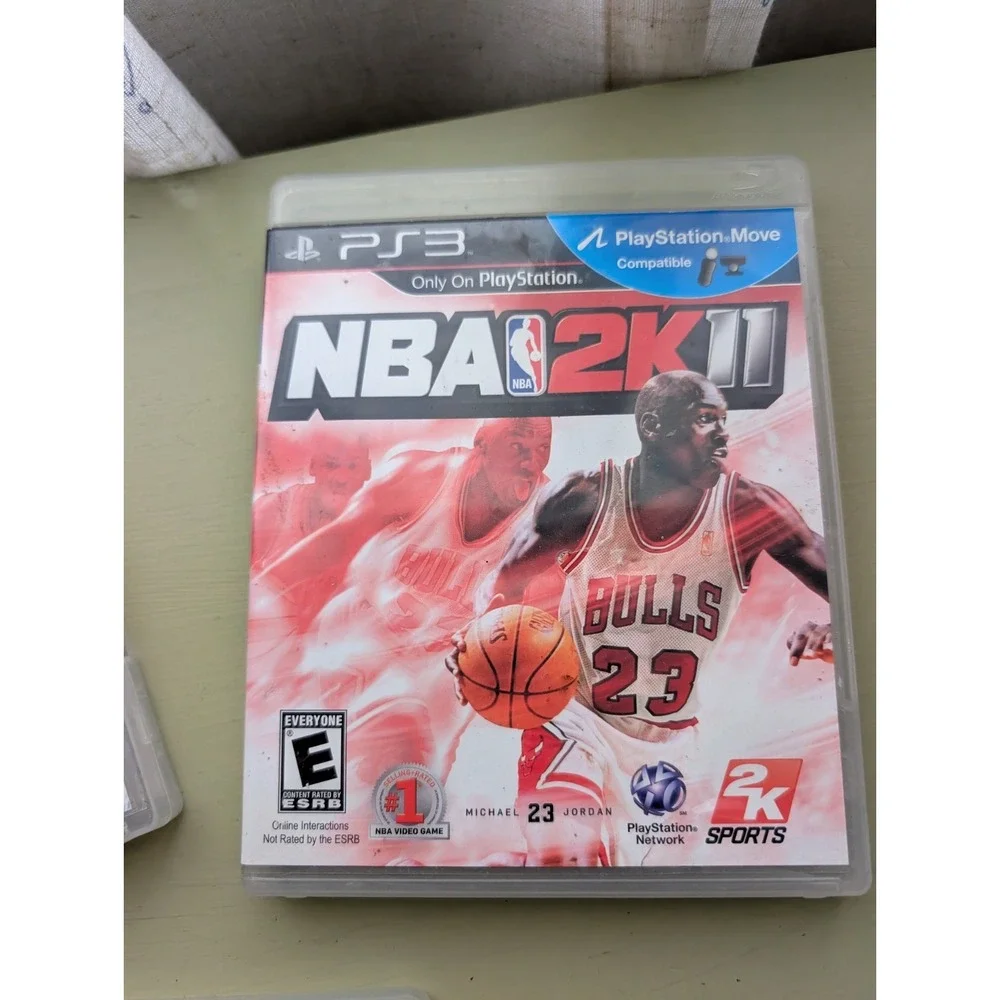PS3 Sports Games Lot Of 3:  FIFA Soccer 10, NBA 2K11, MLB 09 The Show